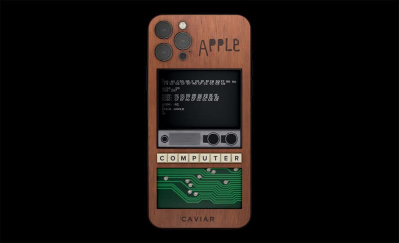 iPhone 12 Pro in stile Apple del 1976: l'edizione limitata costa fino a 11mila dollari