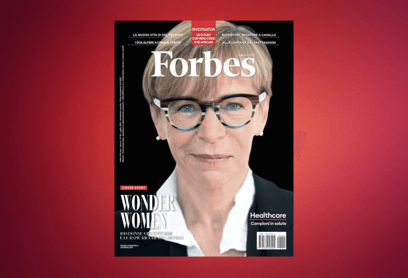 Forbes di luglio in edicola con le 100 Wonder Woman italiane del 2021