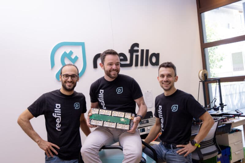 La startup di charging delivery Reefilla ha chiuso un round da 4,5 milioni di euro