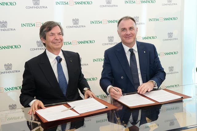 Intesa Sanpaolo e Confindustria siglano un accordo da 200 miliardi per le imprese