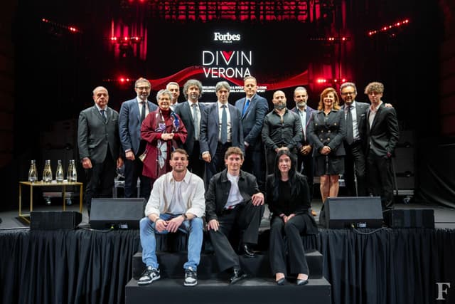 Divin Verona al Palazzo della Gran Guardia: gli ospiti e le immagini della serata