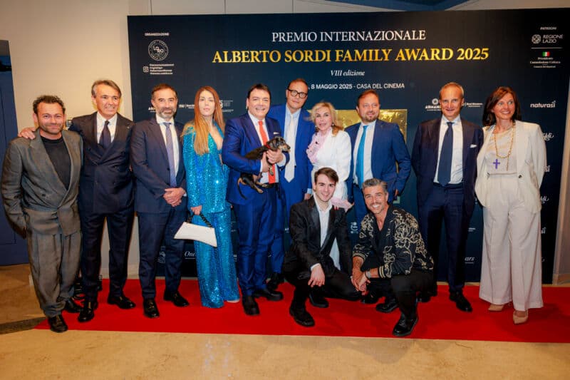 Una parata di stelle per l’Alberto Sordi Family Award 2025: premiati 14 protagonisti di cinema, informazione e impresa