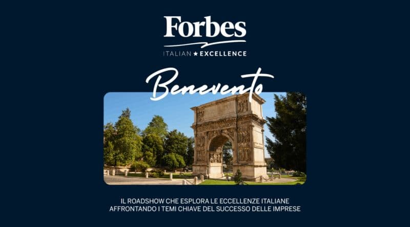 Forbes Italian Excellence fa tappa a Benevento: innovazione, territorio e giovani i protagonisti dell'evento
